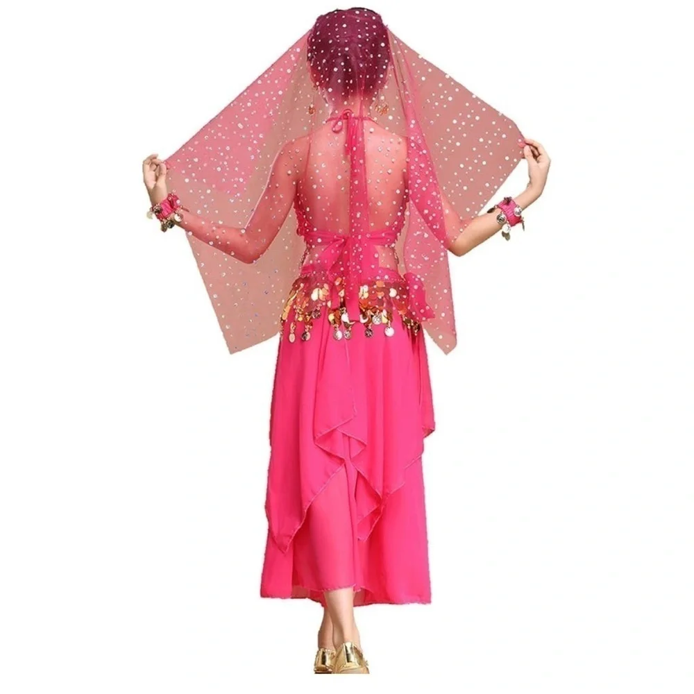 Kids Pink Belly Dancer Costume
